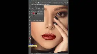 Mind\Blowing Technique to Create Realistic Lipsticks Easy in Photoshop #Shorts