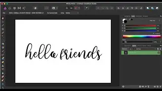How to add new fonts into affinity photo