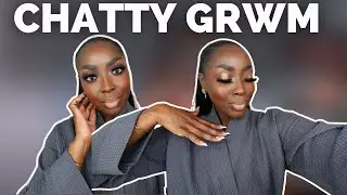 CHATTY GRWM: HOLIDAY EYESHADOW LOOK, FOUNDATION I FORGOT ABOUT, CHANGED MY SETTING POWDER