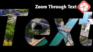 Zoom Through Text Intro or Transition in Kinemaster Tutorial  Koushik Bhunia