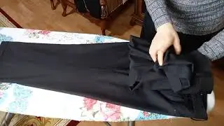 PANTOLON NASIL ÜTÜLENİR/pratik pantolon ütüleme/Kıyafet ütüleme