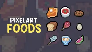 RPG Pixelart Foods Tutorial - Tutorial (FULL RE-UPLOAD)