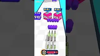 Gun shooter 2048 game in MAX LEVEL ( Level - 12 ) #shorts #gaming #gunshooter2048