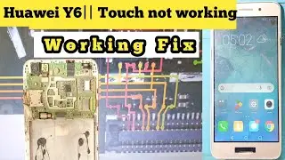 Huawei Y6/2 touch screen not working | Huawei Y6 Touch not working | Huawei Y6 Touch jumper
