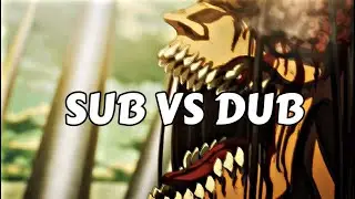 Attack Titan Roar (sub vs dub) ~ Attack On Titan S4 Part 2