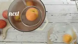 Как очистить персик