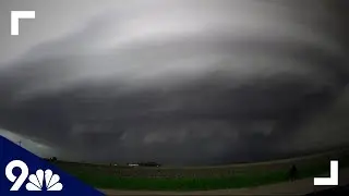 RAW: Incredible timelapse of a supercell in Nebraska
