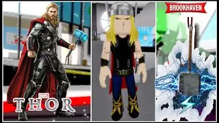 HOW TO BE THOR CODES BROOKHAVEN ROBLOX