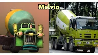 The Truck Town Characters in real life ✨ | 👉