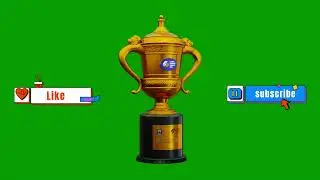 Lanka Premier League Trophy Green screen - LPL Trophy Animation #lpl #lpl2023 #trophy