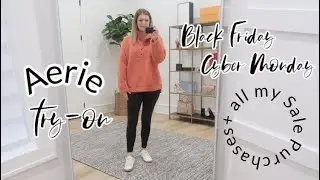 Aerie Try-On Haul + My Black Friday/Cyber Monday Purchases!!