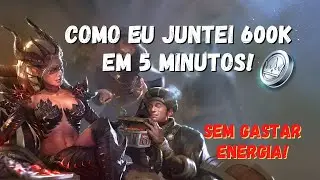 RAID: Shadow Legends | Junte MUITA PRATA em 5 minutos! | Sem gastar energia!