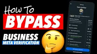 HOW TO BYPASS | INSTAGRAM Business META VERIFICATION 🔵
