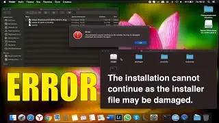 Ошибка установки photoshop mac os Catalina 10.15.3
