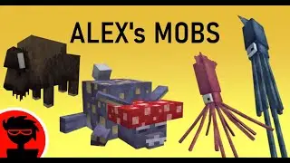 Minecraft Mods : Alex's Mobs 1.17.0 (Fan Favorites Update)