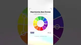 HARMONIA DAS CORES - CORES COMPLEMENTARES DIVIDIDAS