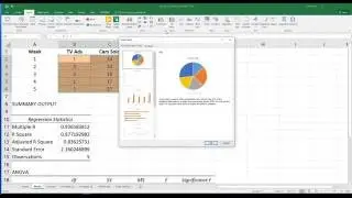 Producing a Scatter Diagram in Excel 2016 Video