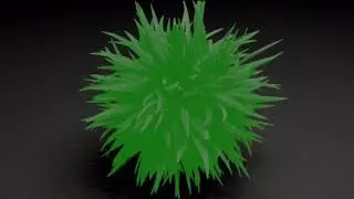 Blender 3D - PÊLOS ANIMADOS COM PARTÍCULAS E FORÇA WIND