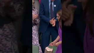Принцесса Уэльская и принцесса Шарлотта прибыли на Уимблдон, чтобы присутствовать на мужском финале