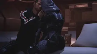 Mass Effect 3: LEGENDARY EDITION - Tali and Shepard romance scene