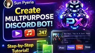 🚀 Create a Multipurpose Discord Bot (Music + 24/7 + Commands) | Full Tutorial
