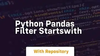 python pandas filter startswith