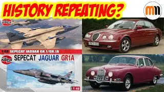 A tale of two Jags - Comparing the 1994 and 2025 1/48 Airfix Sepecat Jaguar Kits