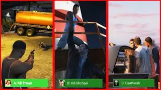 GTA 5 All Three Endings