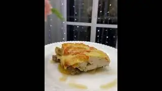 Быстрая и безумно вкусная запеканочка с курицей