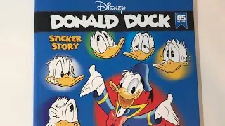 Donald Duck Sticker Story Stickeralbum