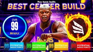 *NEW* BEST CENTER BUILD in NBA 2K22 - GAME BREAKING DEMI-GOD BUILD