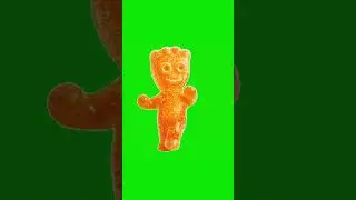 Sour Patch Kids Dancing Green Screen Loop | Free Animated Asset 🕺💚