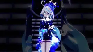 Furina // Hush - #genshinimpact #원신 #原神 #furina #fontaine #mmd #trending
