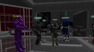 the VR chat Halo Community being Dumbasses #shorts