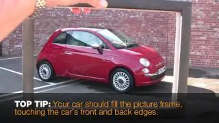 How to take exterior photos of a car from RAC handbook series