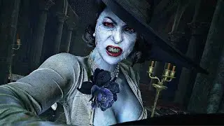 RESIDENT EVIL 8 VILLAGE - Lady Dimitrescu Full Boss Fight