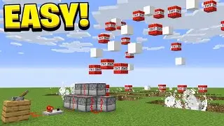 How to make a  rapid tnt cannon