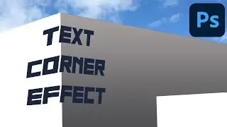 Text Corner  Effect in Adobe Photoshop