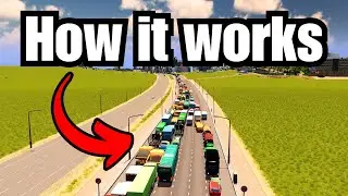 Cities: Skylines Traffic AI Explained and How to Fix It!