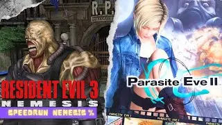 Resident evil 3 Nemesis Speedrun Nemesis% + Parasite Eve II | Parte 1