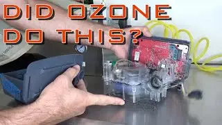 Showing what OZONE does to the FOAM in a Philips Respironics CPAP Machine   