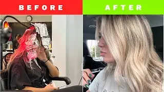 HAIR TRANSFORMATION .....a day in my life !!!!| SISTER FOREVER