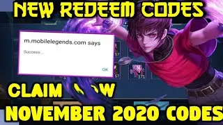Mobile Legends New Code November 2020 Working Codes Redeem Now