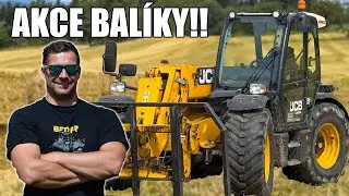 FARMVlog #139 - Nakládáme hranaté balíky slámy s JCB 541-70 | Ještě jsem to nezapomněl !?