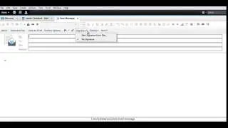 IBM Notes 9 – How to Add a Signature to Mail Messages