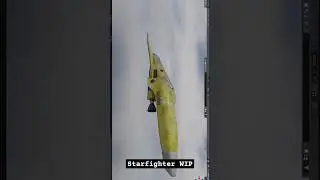 Starfighter work in progress| Star Wars #blender