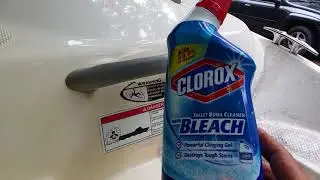 DIY How to clean your boat  and Remove UNWANTED staines