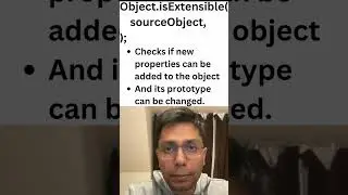 *Object.isExtensible()* | Essential built-in Object methods you need to know | #13 | JS | 