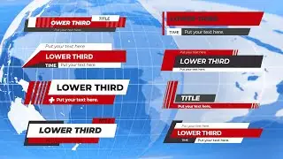 FREE Breaking News Lower Third Green Screen (Part 9)