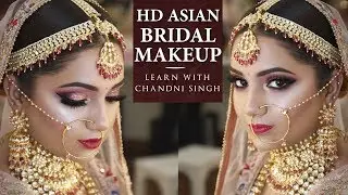 Bridal Makeup Tutorial | Step By Step Bridal Makeup | Indian Brides | Chandi Singh